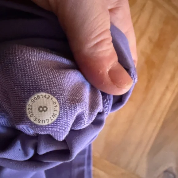 Lululemon Purple Shorts - Picture 2 of 5